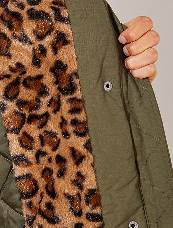 Parka larga impermeable - Kiabi