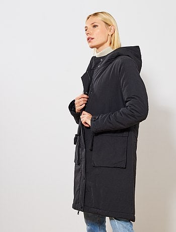 Parka larga impermeable - Kiabi