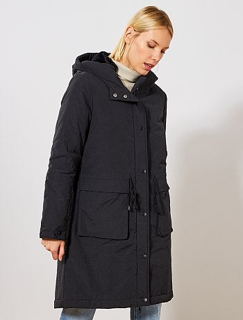 Parka larga impermeable - Kiabi