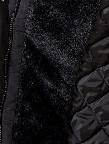 Parka larga impermeable - Kiabi