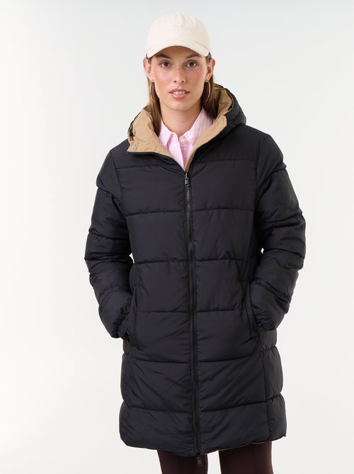 Parka larga reversible - Kiabi