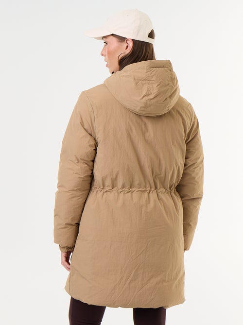 Parka larga reversible - Kiabi