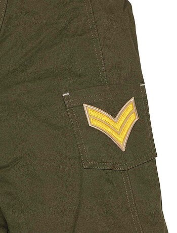 Parka larga verde caqui para hombre | ROCK & PEACE