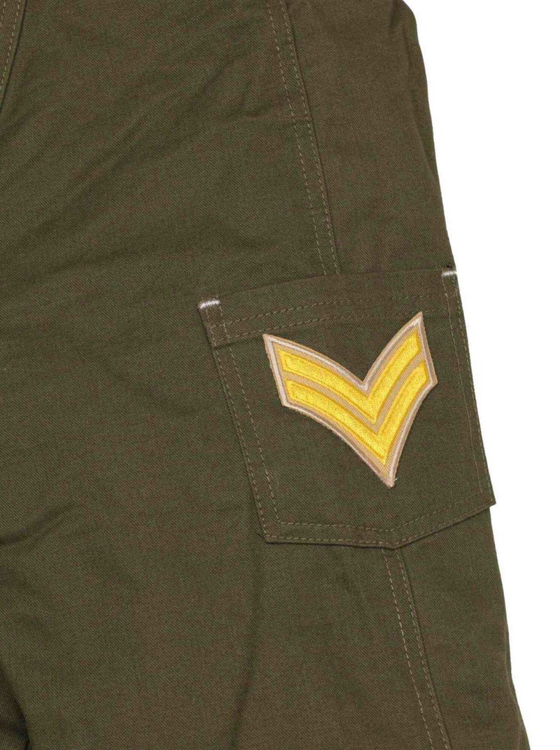 Parka larga verde caqui para hombre | ROCK & PEACE Caqui - Kiabi