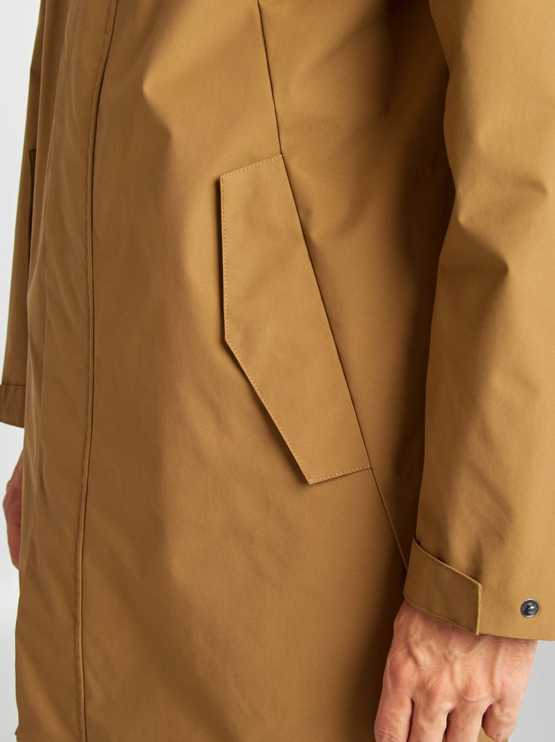 Parka ligera con capucha BEIGE - Kiabi