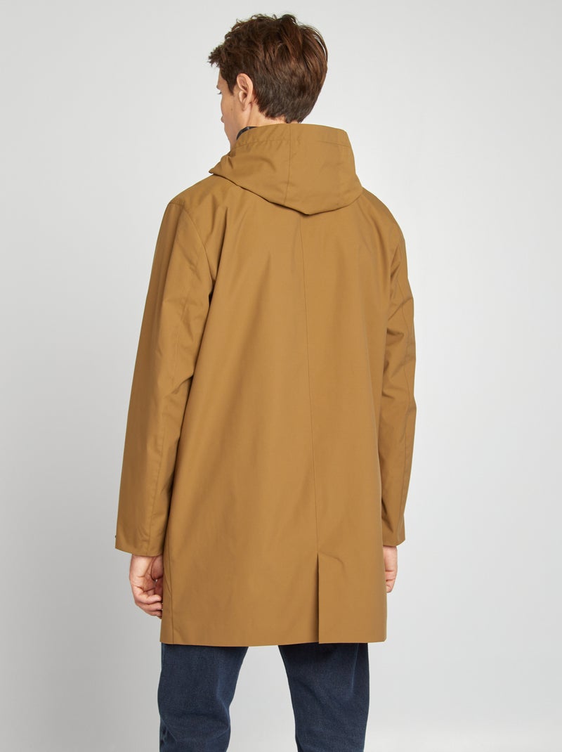 Parka ligera con capucha BEIGE - Kiabi
