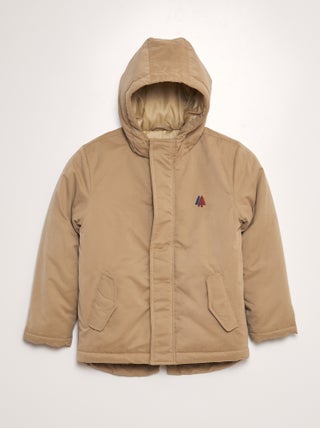 Parka ligera con capucha