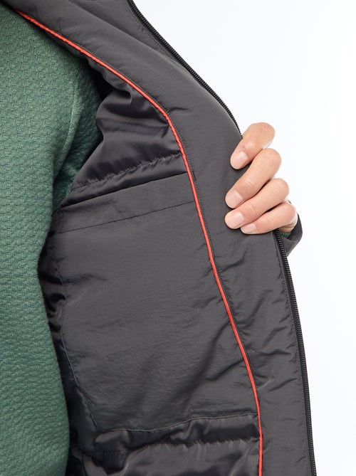 Parka ligera con capucha repelente al agua - Kiabi