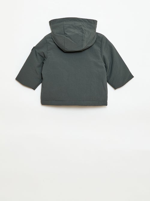 Parka ligera con capucha - Kiabi