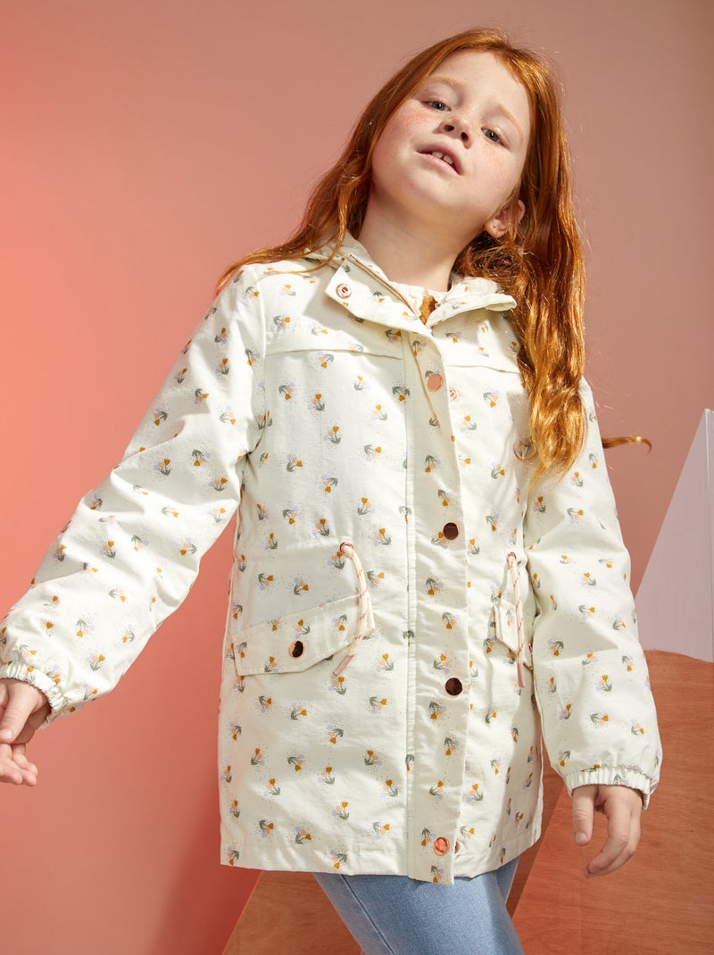 Parka ligera hidrófuga BEIGE - Kiabi