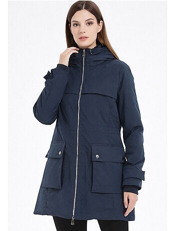 Parka media larga Kebello