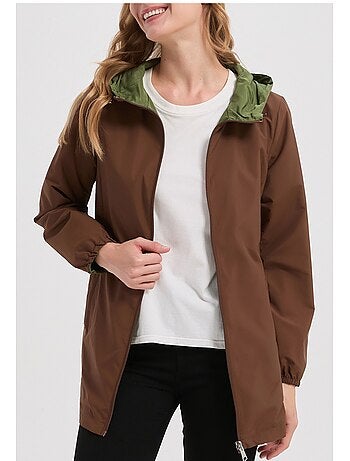 Parka media larga Kebello