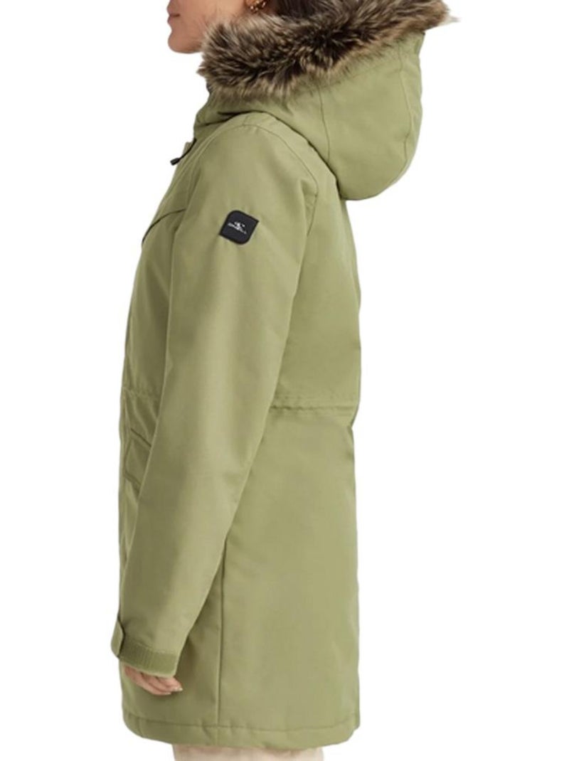Parka O'Neill para Mujer Verde caqui claro - Kiabi
