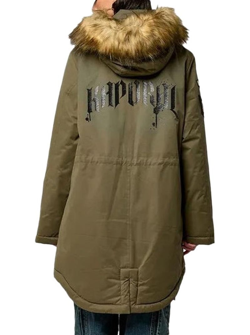 Parka para mujer Kaporal Verde caqui claro - Kiabi