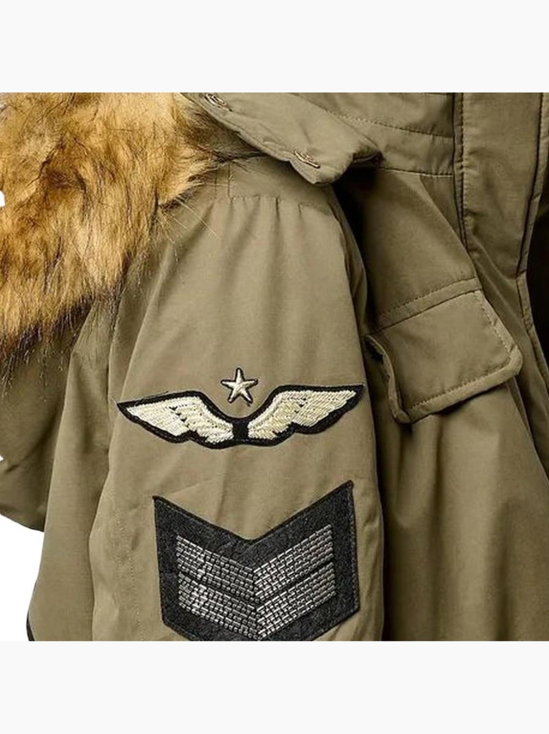Parka para mujer Kaporal Verde caqui claro - Kiabi