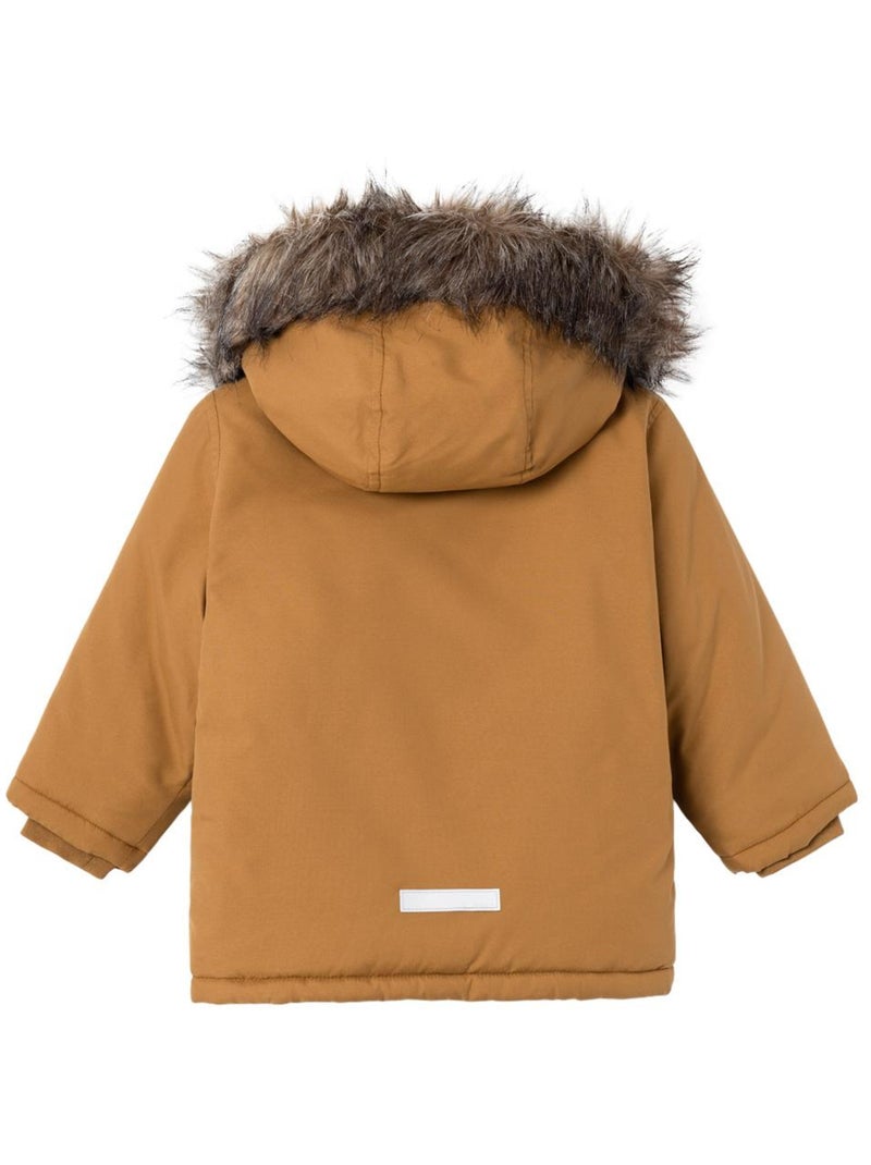 Parka para Niño Name it Marrón capuchino - Kiabi