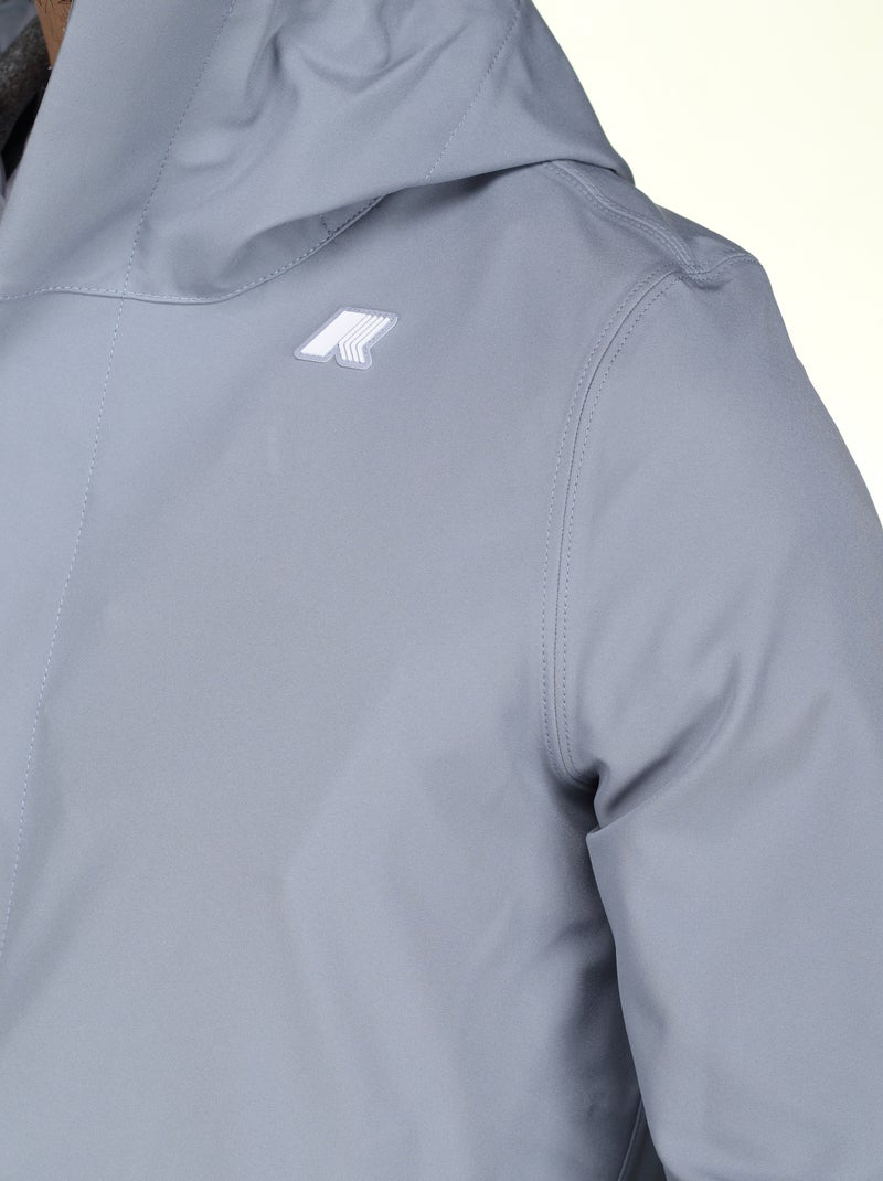 Parka para ponerse - K-Way Gris - Kiabi