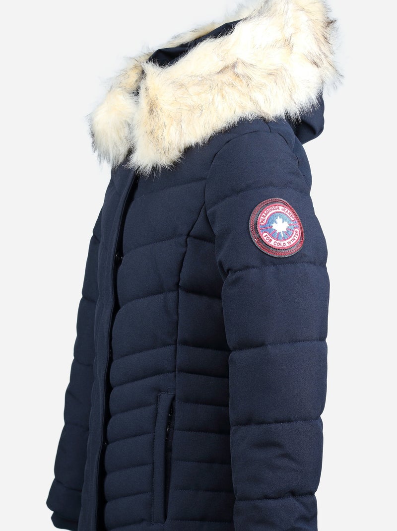 Parka para ponerse - Paragoose Azul oscuro - Kiabi