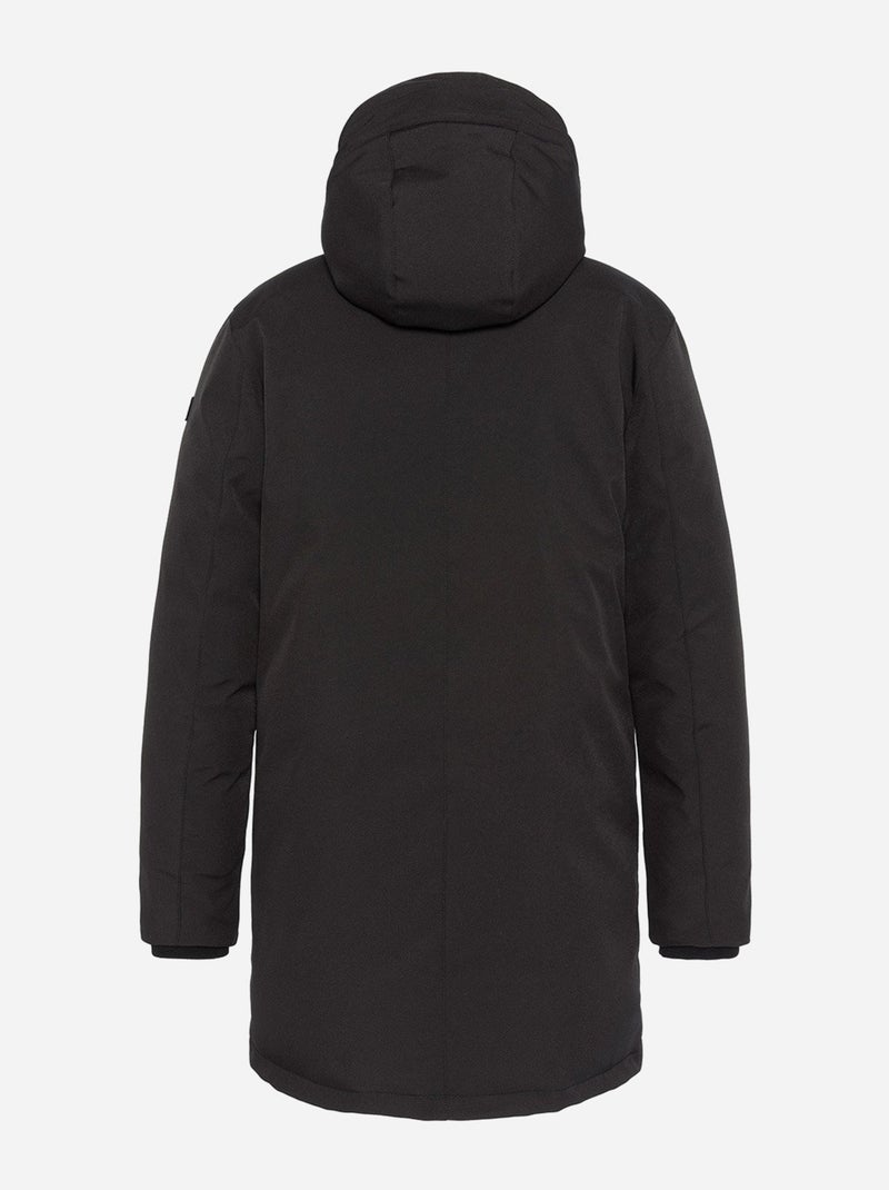 Parka para ponerse - Schott Negro - Kiabi