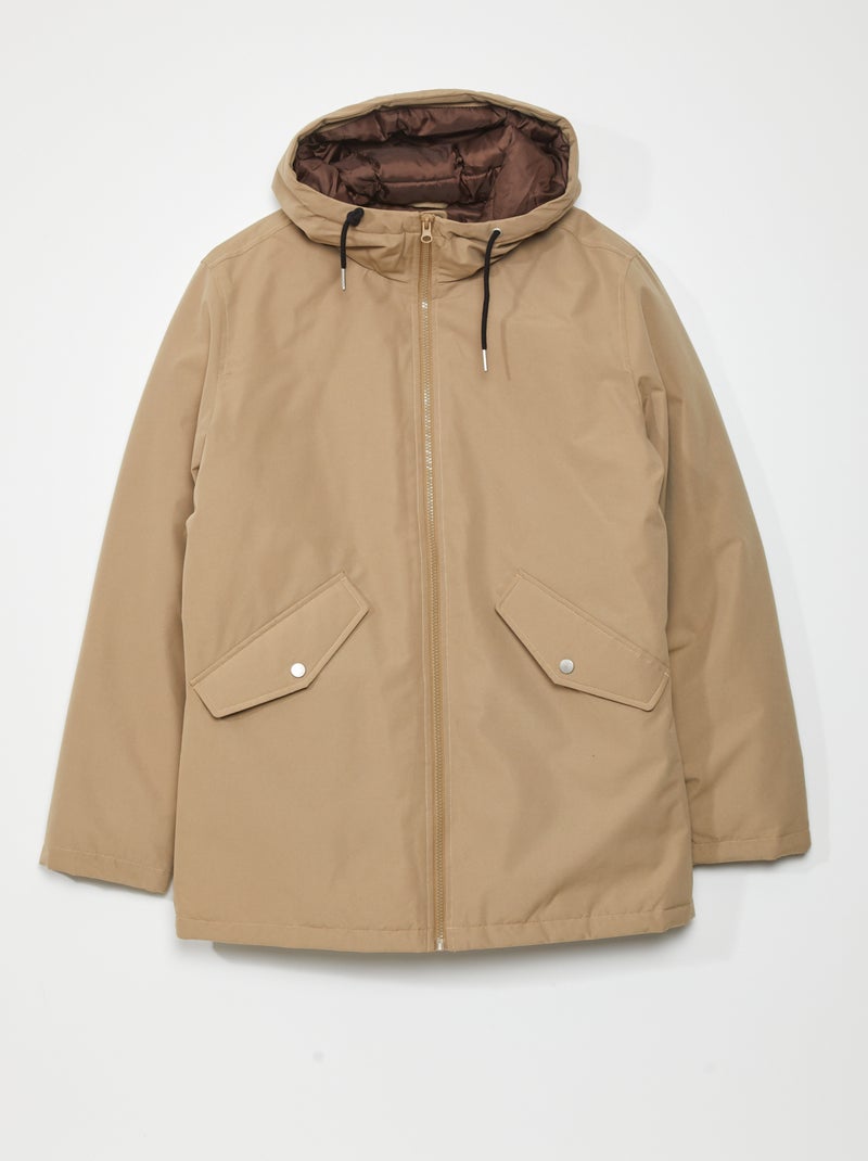 Parka 'Produkt' con capucha BEIGE - Kiabi
