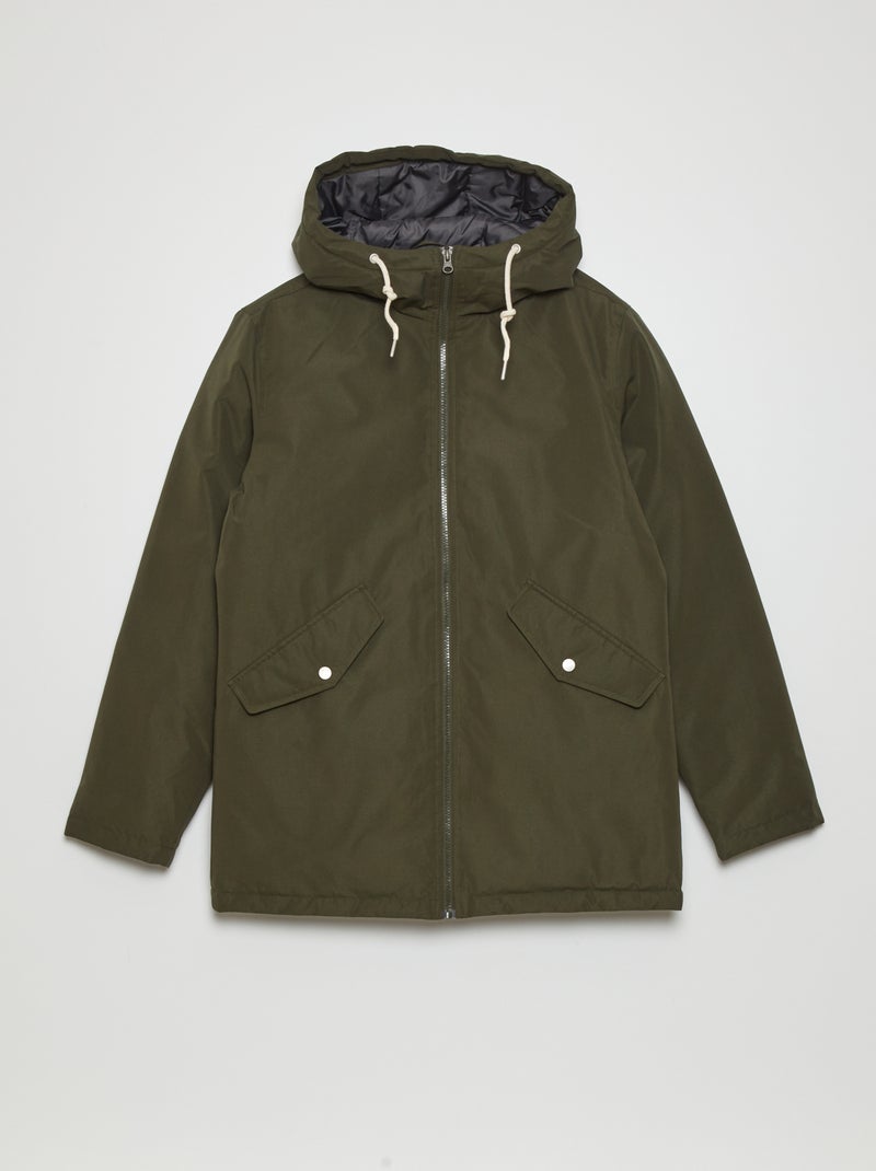 Parka 'Produkt' con capucha KAKI - Kiabi