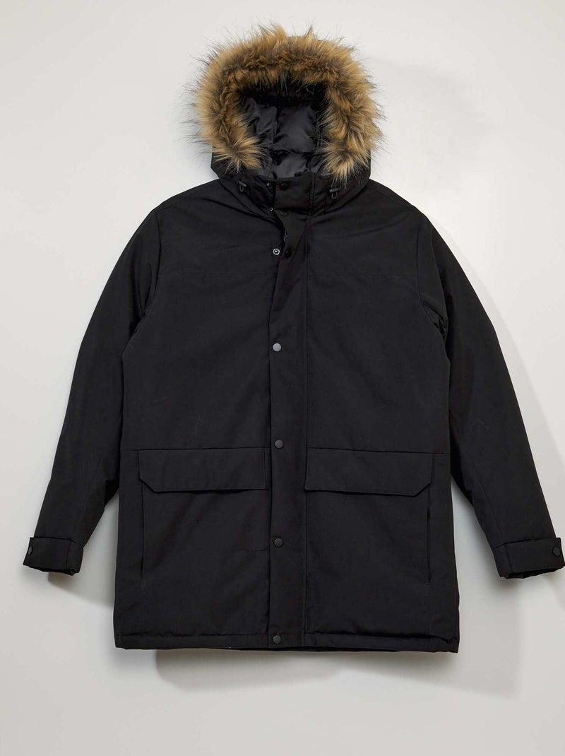 Parka 'Produkt' con capucha negro - Kiabi