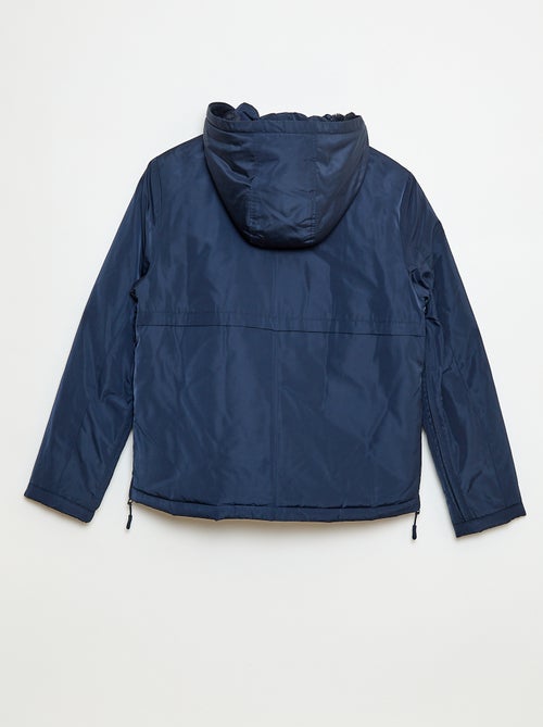 Parka repelente al agua con capucha forrada - So Easy - Kiabi