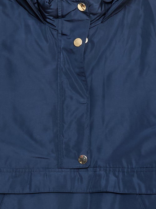 Parka repelente al agua con capucha forrada - So Easy - Kiabi