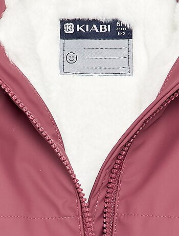 Parka repelente al agua con capucha