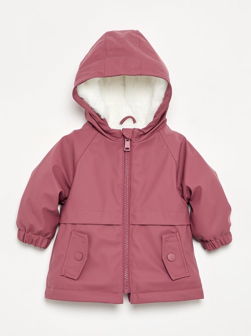 Parka repelente al agua con capucha - Kiabi