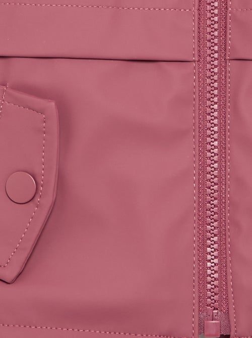 Parka repelente al agua con capucha - Kiabi