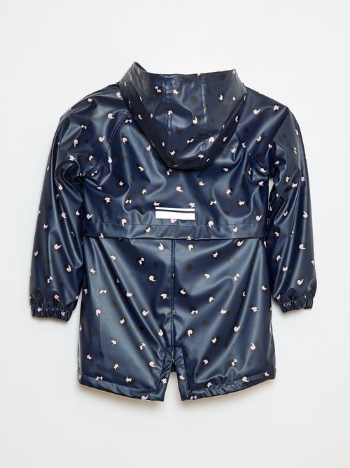 Parka repelente al agua con capucha totalmente forrada - Kiabi