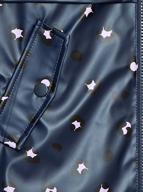 Parka repelente al agua con capucha totalmente forrada - Kiabi