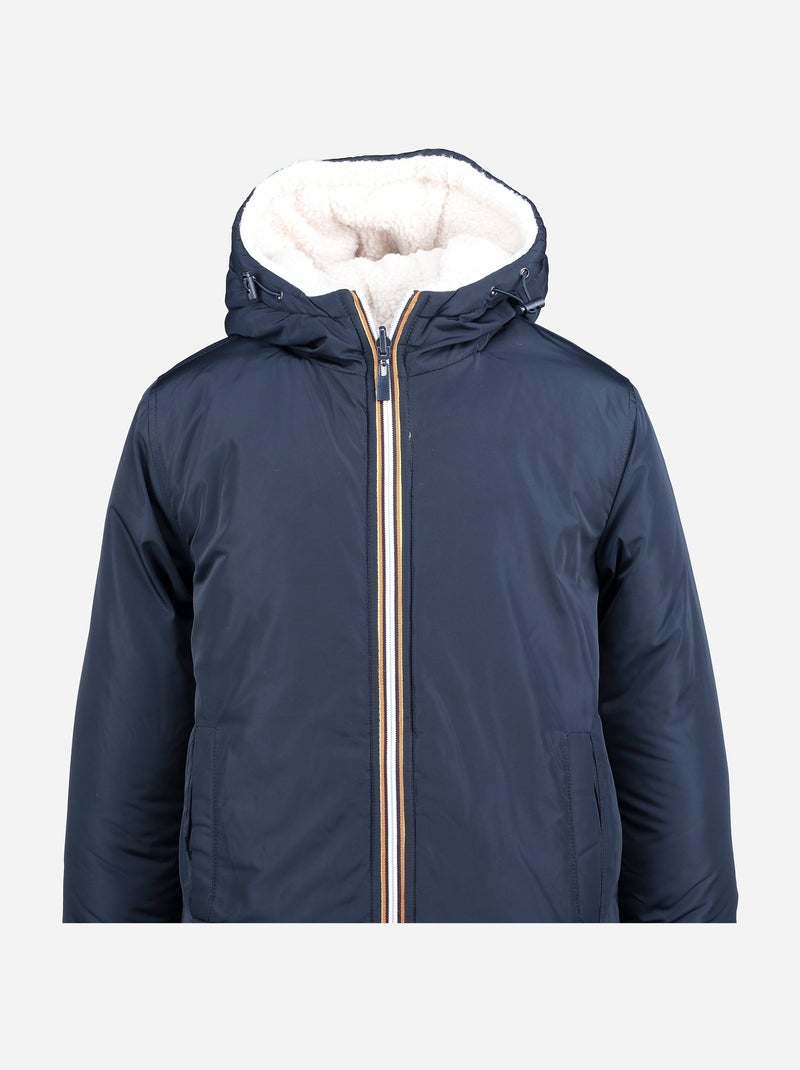 Parka reversible - Kizco Azul oscuro - Kiabi