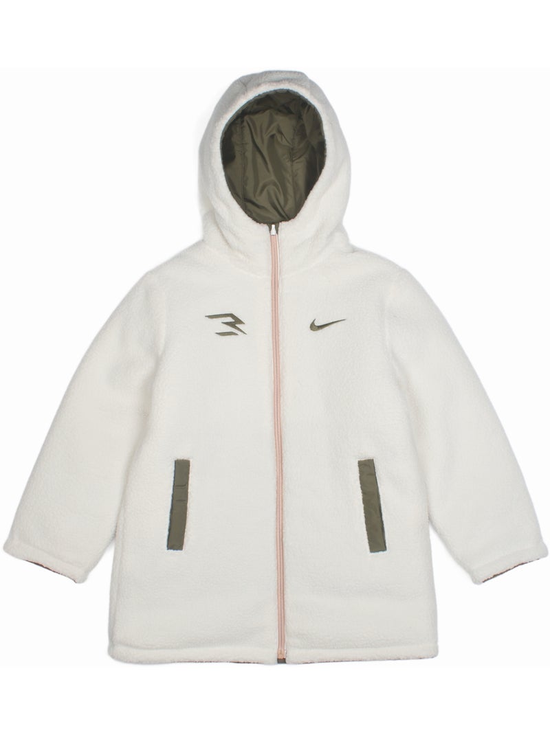 Parka reversible - Nike Caqui - Kiabi
