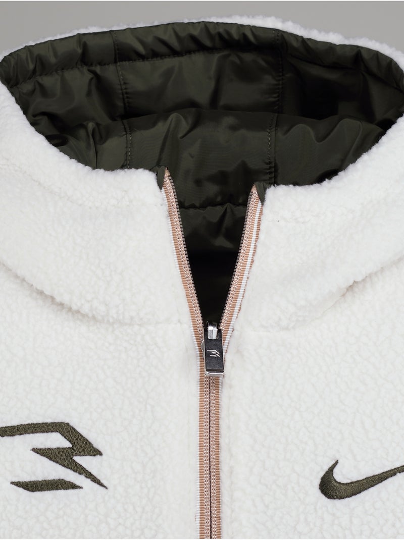 Parka reversible - Nike Caqui - Kiabi