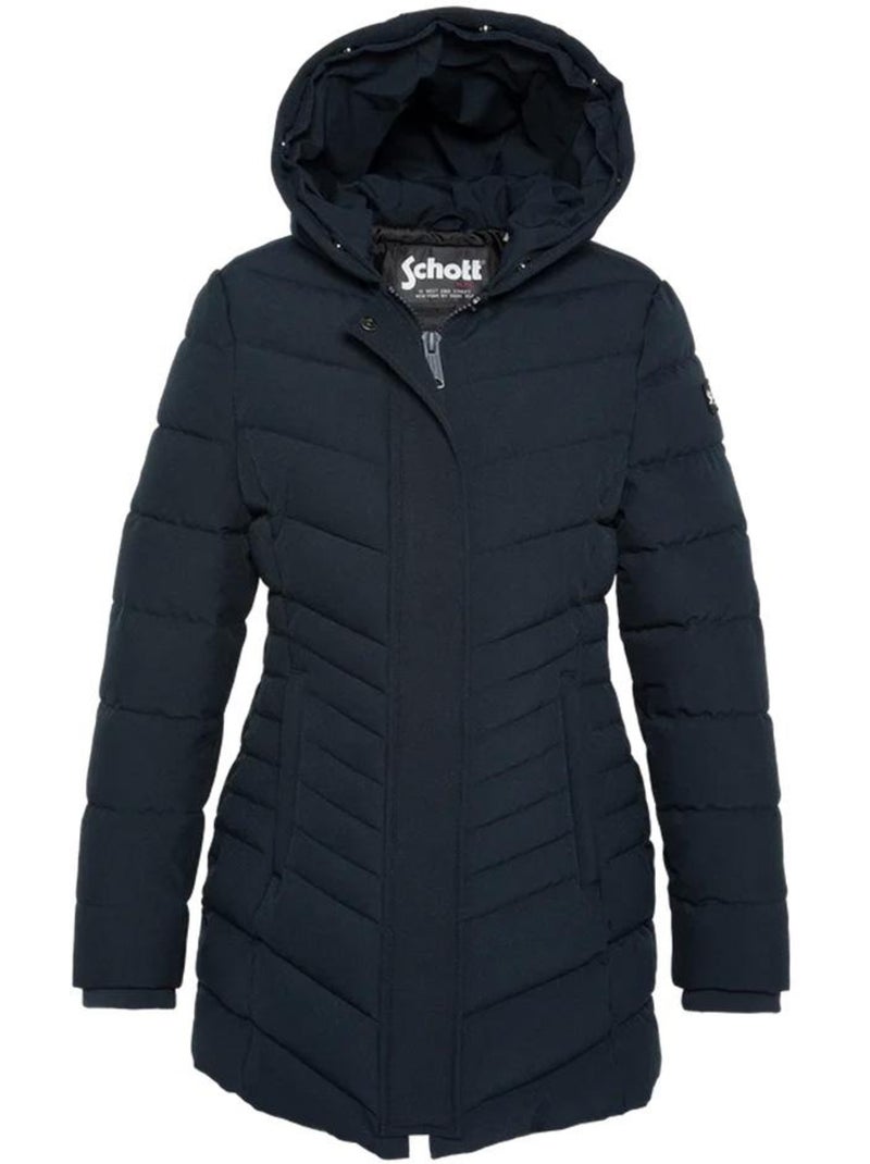 Parka Schott para Mujer - Estilo Azul marino - Kiabi