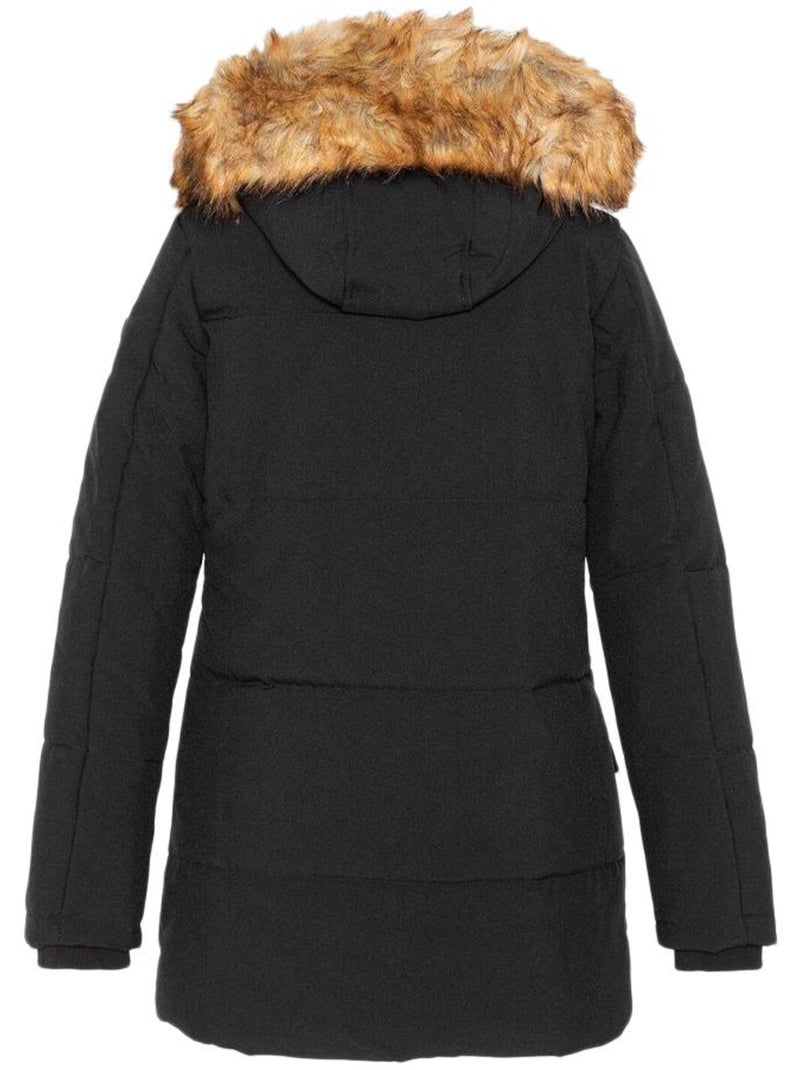Parka Schott para Mujer Negro - Kiabi
