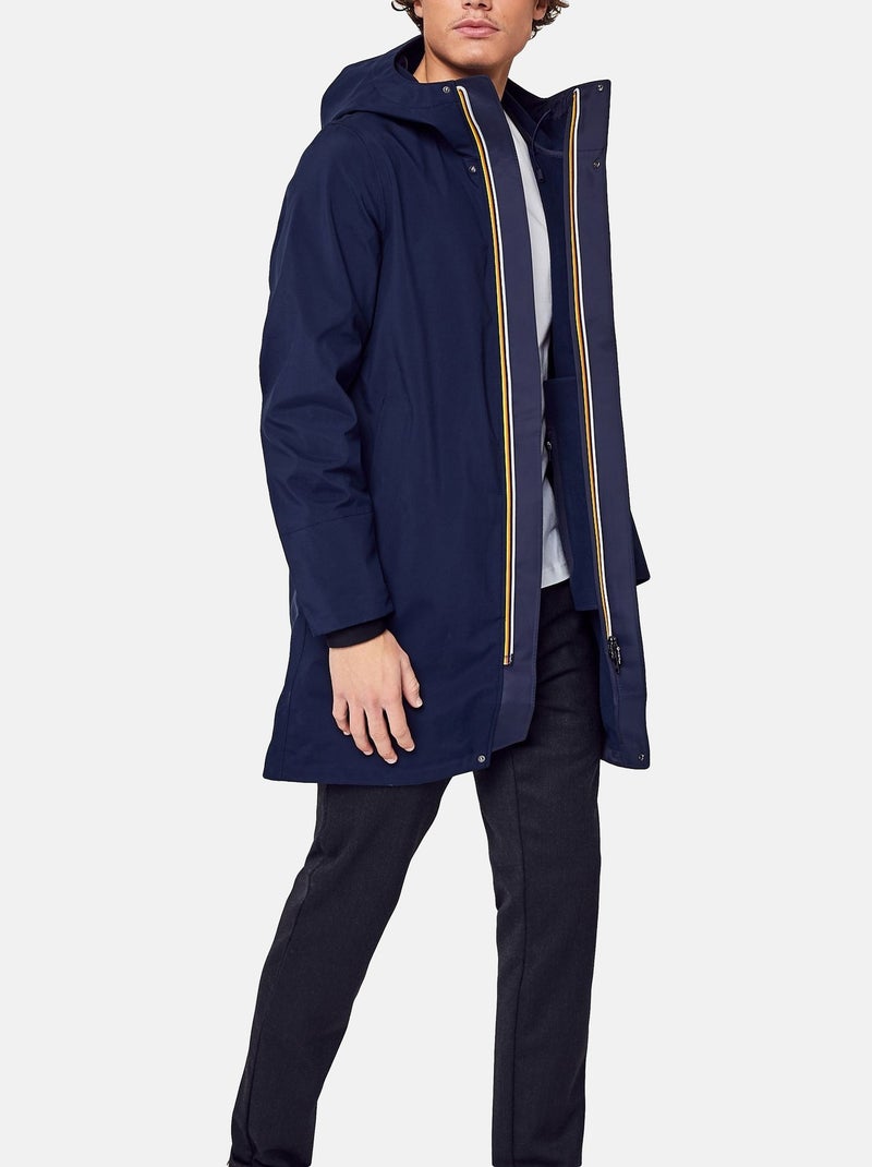 Parka Thomas Bonded - K-Way Azul oscuro - Kiabi
