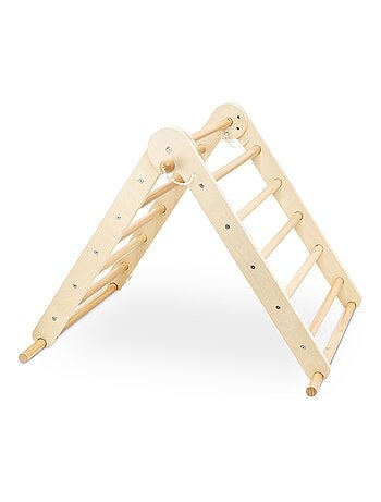 Parque de juegos Montessori madera escalera Mamabrum