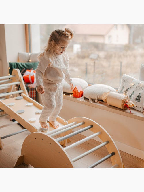 Parque infantil de interior de madera mamabrum 3 en 1 – inspiración montessori - Kiabi