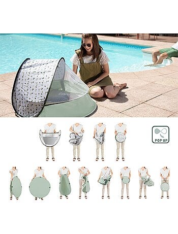 Parque infantil, piscina y cuna auxiliar 3 en 1, con protección UV Aquani Provence 'Babymoov'