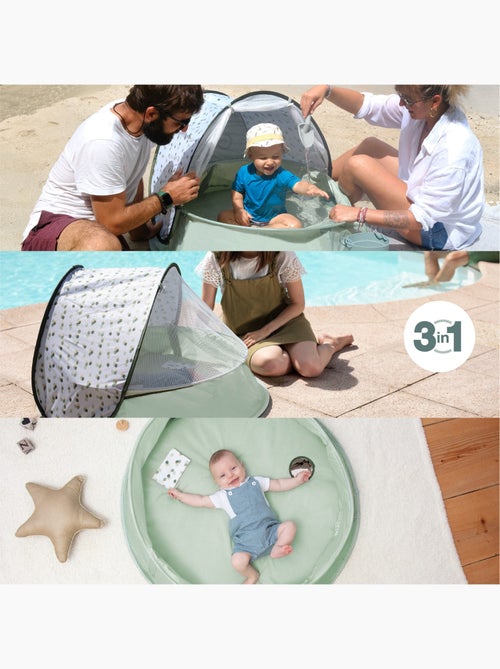 Parque infantil, piscina y cuna auxiliar 3 en 1, con protección UV Aquani Provence 'Babymoov' - Kiabi Parque infantil, piscina y cuna auxiliar 3 en 1, con protección UV Aquani Provence 'Babymoov' - Kiabi