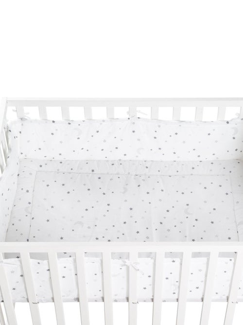Parque infantil rectangular ajustable + alfombra estampada estrellas 'sternenzauber' - ROBA - Kiabi