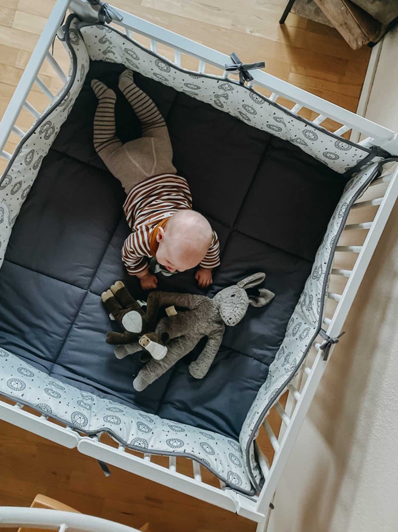 Parque plegable para bebés "moritz" de tissi | Tissi Blanco - Kiabi