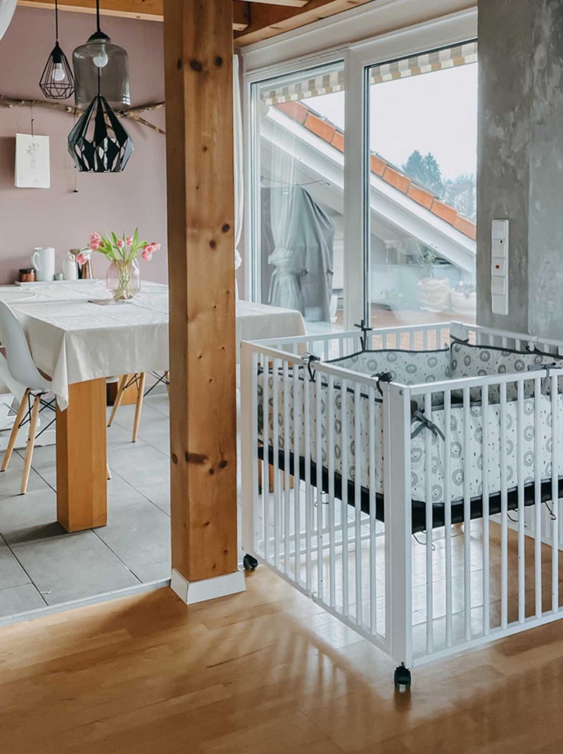 Parque plegable para bebés "moritz" de tissi | Tissi Blanco - Kiabi
