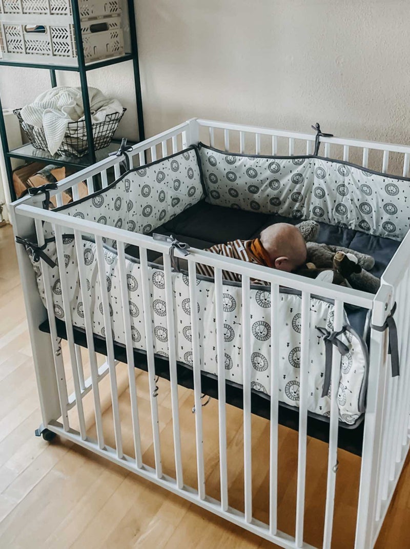 Parque plegable para bebés "moritz" de tissi | Tissi Blanco - Kiabi