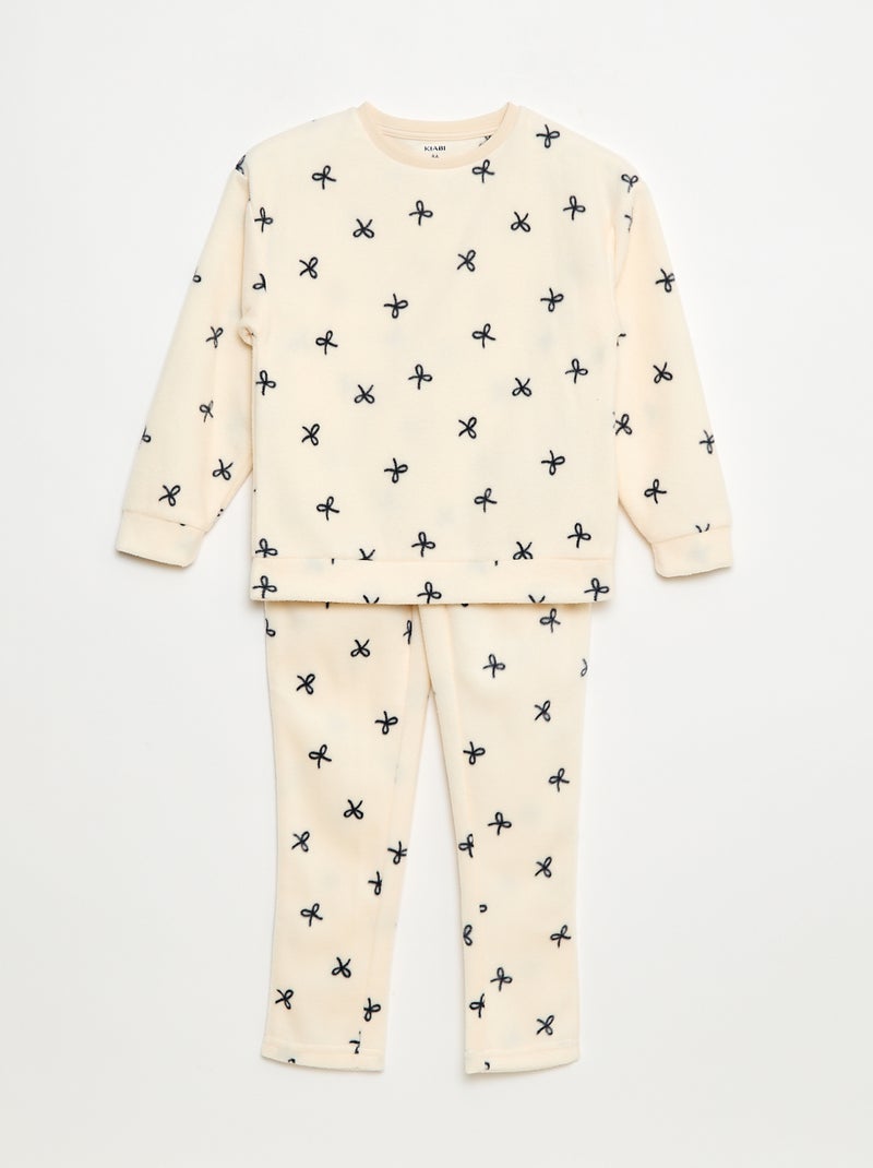 Parte de arriba de pijama con estampado Blanco - Kiabi