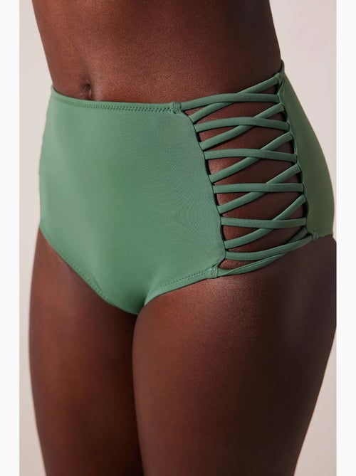 Parte inferior de bikini high fashion penti - Kiabi Parte inferior de bikini high fashion penti - Kiabi