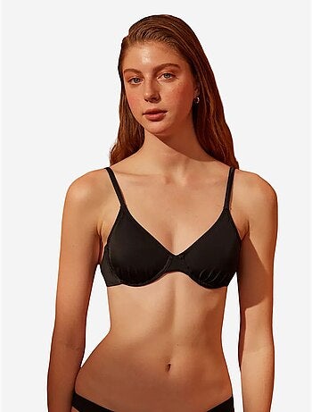 Parte superior de bikini básica con aros penti